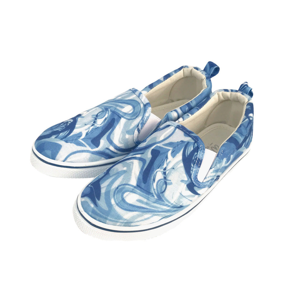 【マーブル・L約24-25cm】 スリッポン レディース おしゃれ 通販 スニーカー 通学 通勤 靴 シューズ slip-on スリップオン 大人 かわいい 紐なし ヒモなし 履きやすい ローカット ぺたんこ ローヒール