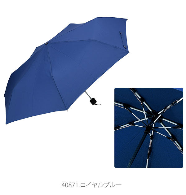 【40874.ミッドナイトブルー・高強度折りたたみ傘ミニ】 折りたたみ傘 メンズ 丈夫 通販 グラスファイバー骨 ブランド マブ 耐風 自動 セミオート シンプル 7本骨 紳士傘 折傘 雨 雨の日 あめ 梅雨 オリタタミ 58cm 折畳 折畳み 折り畳み