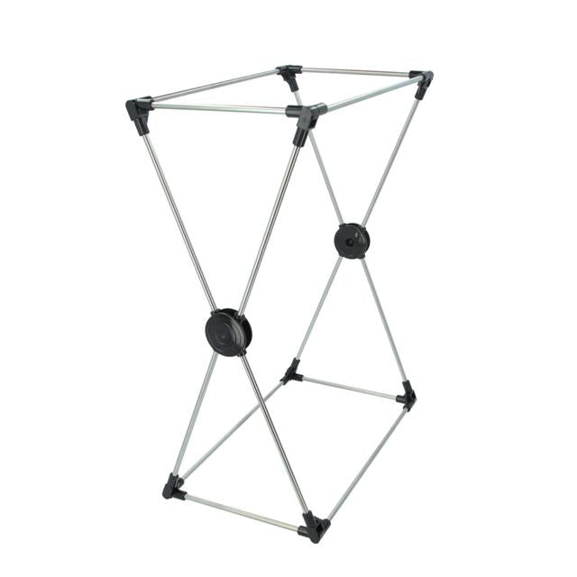 【ブラック】 ごみ袋ホルダー ゴミ袋スタンド 通販 ゴミ箱 45リットル ダストスタンド 45l 山研工業 ごみ箱 ステンレス 屋外 屋内 アウトドア キャンプ 分別 ダストボックス ステンレス製 丈夫 頑丈