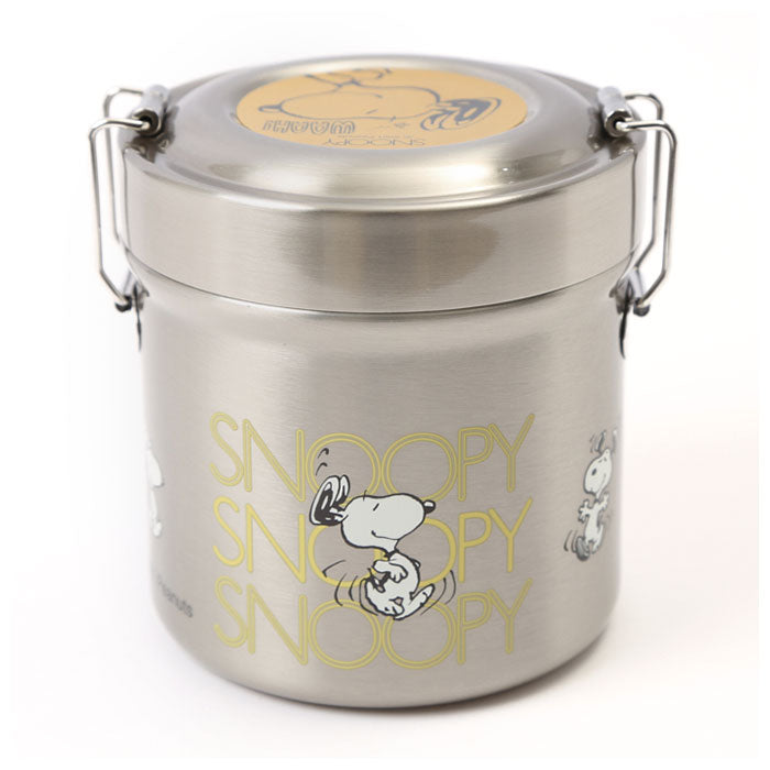【SNOOPYオーサム・ランチジャー】 弁当箱 スケーター 保温 保冷 通販 480ml ランチジャー 2段 二段 ステンレス 真空二重構造 ランチボックス お弁当箱 おしゃれ かわいい キャラクター スヌーピー SNOOPY トトロ ジブリ