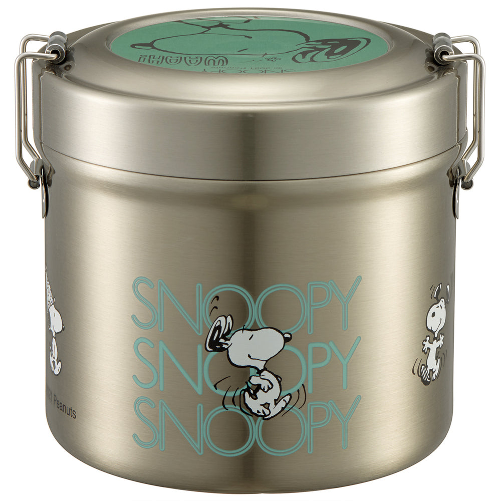 【SNOOPYオーサム・ランチジャー】 弁当箱 スケーター 保温 保冷 通販 640ml ランチジャー 2段 二段 ステンレス 真空二重構造 ランチボックス お弁当箱 おしゃれ かわいい キャラクター スヌーピー SNOOPY トトロ ジブリ