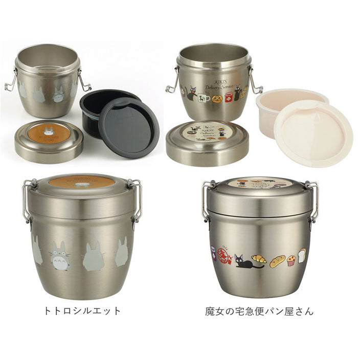 【トム＆ジェリー・丼ジャー】 弁当箱 保温 保冷 丼 通販 スケーター 570ml ランチジャー 2段 二段 ランチボックス お弁当箱 おしゃれ かわいい キャラクター ディズニー スヌーピー ジブリ ハローキティ サンリオ
