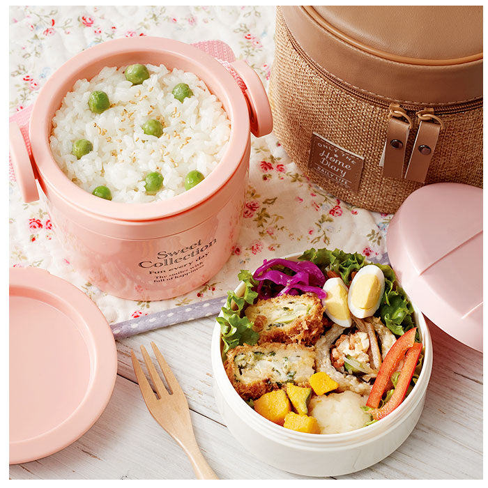 【トム＆ジェリー・丼ジャー】 弁当箱 保温 保冷 丼 通販 スケーター 570ml ランチジャー 2段 二段 ランチボックス お弁当箱 おしゃれ かわいい キャラクター ディズニー スヌーピー ジブリ ハローキティ サンリオ