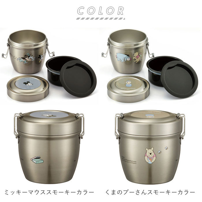 【トム＆ジェリー・丼ジャー】 弁当箱 保温 保冷 丼 通販 スケーター 570ml ランチジャー 2段 二段 ランチボックス お弁当箱 おしゃれ かわいい キャラクター ディズニー スヌーピー ジブリ ハローキティ サンリオ