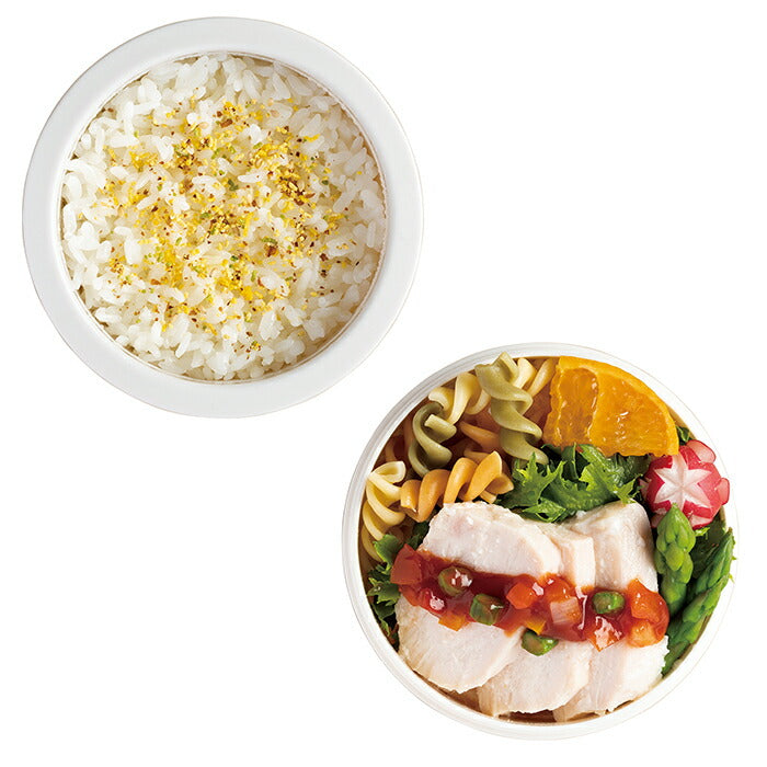 【ブラック・丼ジャー】 弁当箱 保温 保冷 丼 通販 スケーター 570ml ランチジャー 2段 二段 ランチボックス お弁当箱 おしゃれ シンプル 無地 SKATER STLBD6AG 抗菌 超軽量真空ステンレス丼ジャー