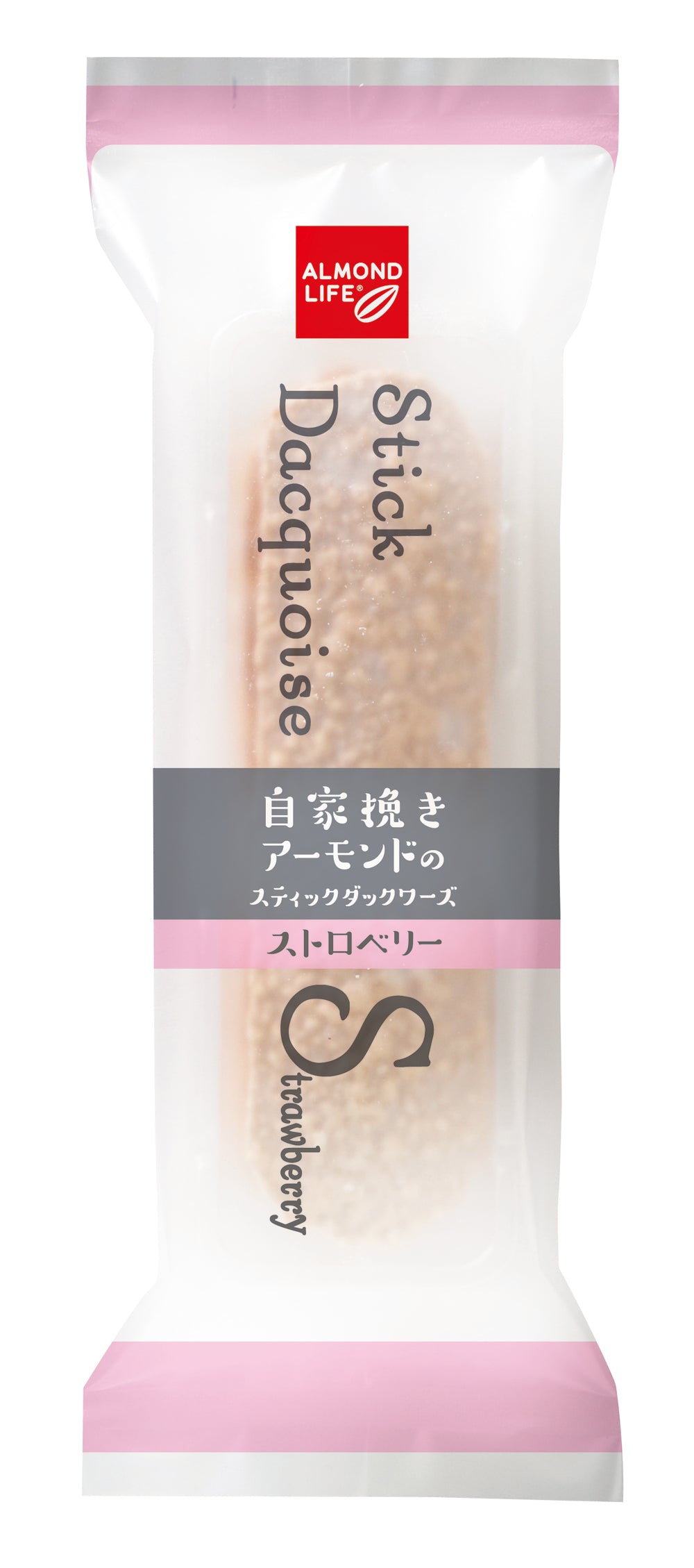 アーモンドライフ スティックダックワーズ ストロベリー10個入
