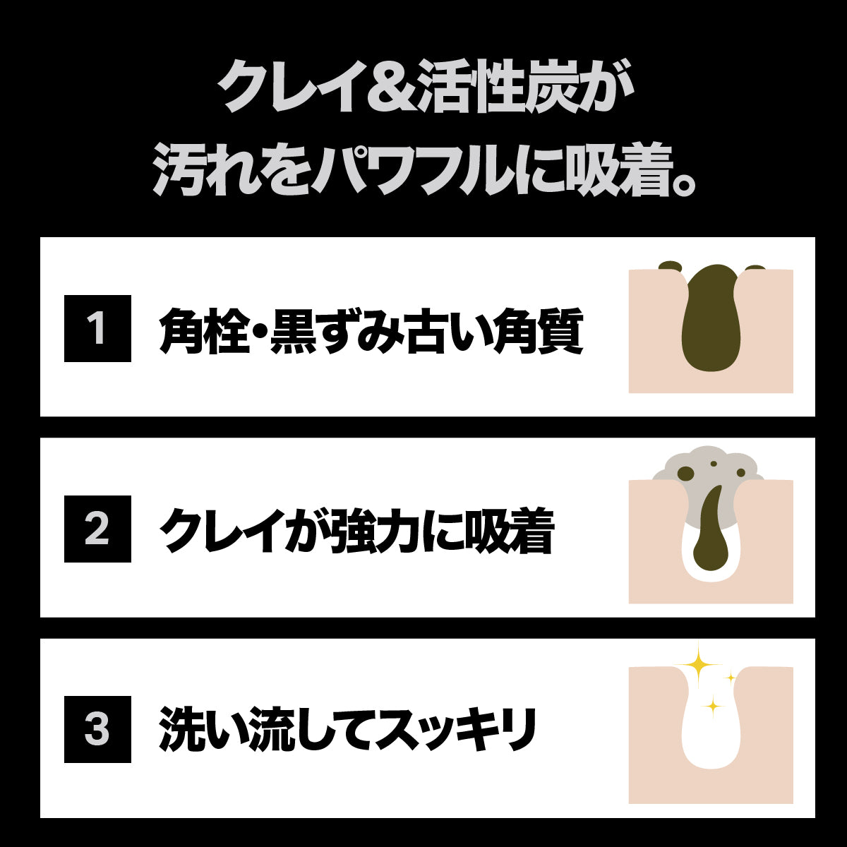 【12/20まで５０％OFF】洗顔 メンズ 【 つっぱらない 潤いを保ちながら落とす 乾燥肌 敏感肌 向け クレイ洗顔 】SKINX 密着泡 洗顔フォーム 80g