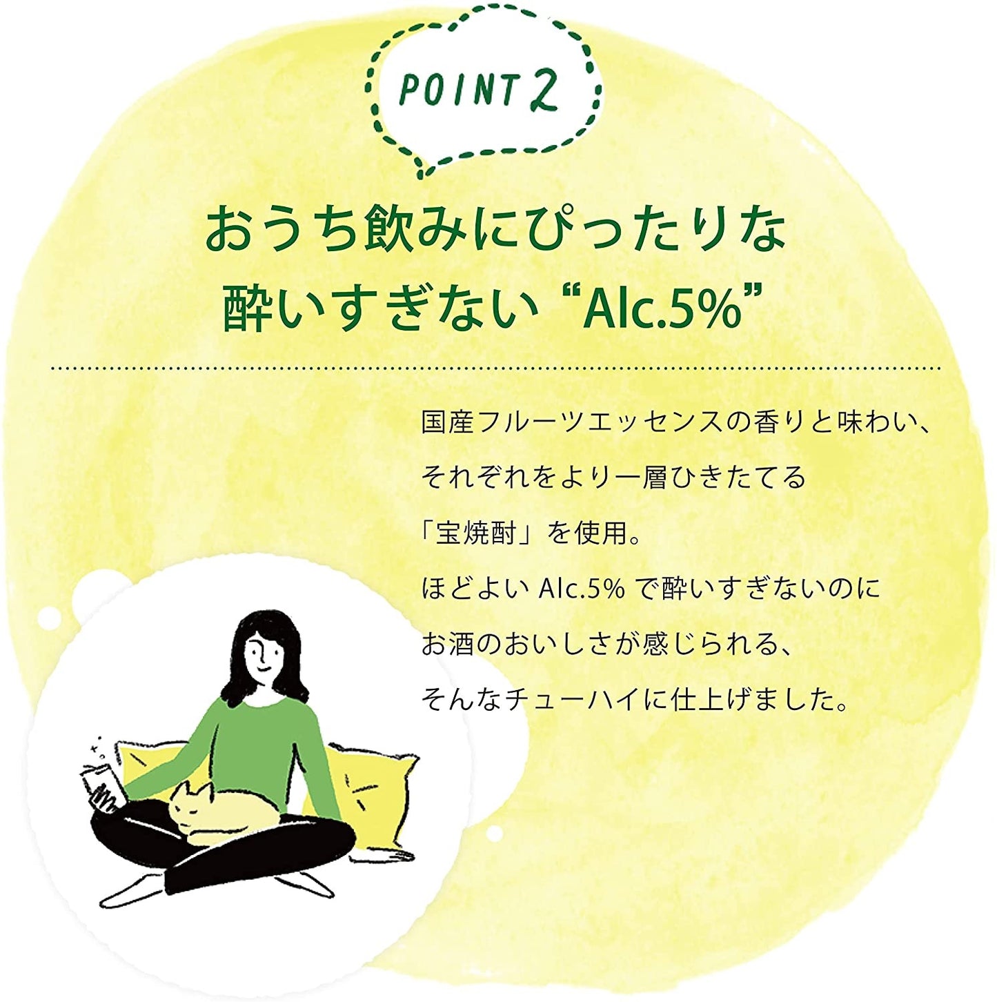 宝酒造 タカラcanチューハイ すみか #国産ゆず 350ml×1ケ−ス/24本【ご注文は3ケースまで1個口配送可能】
