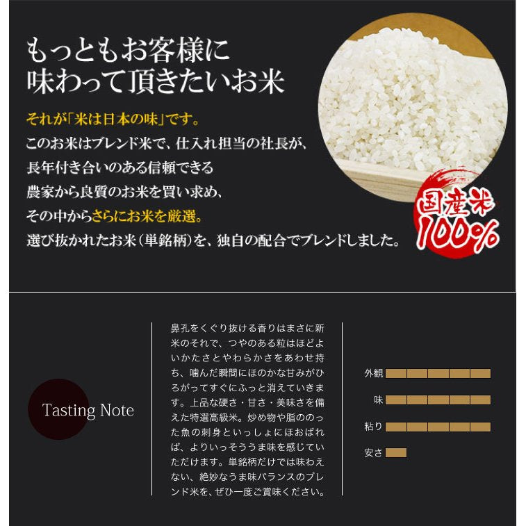ブレンドミルキークィーン「米は日本の味」30ｋｇ