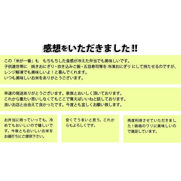 ブレンドこしひかり「米が一番」20ｋｇ