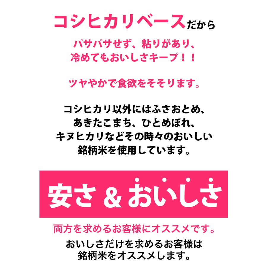 ブレンドこしひかり「米が一番」20ｋｇ