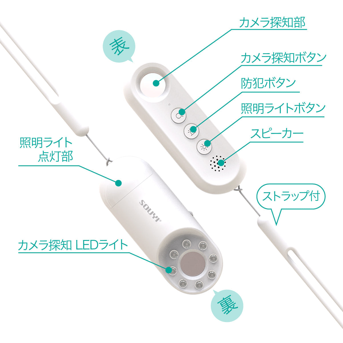 【5人シェア買いでお得】盗撮カメラ・防犯 探知機 POKE-TAN