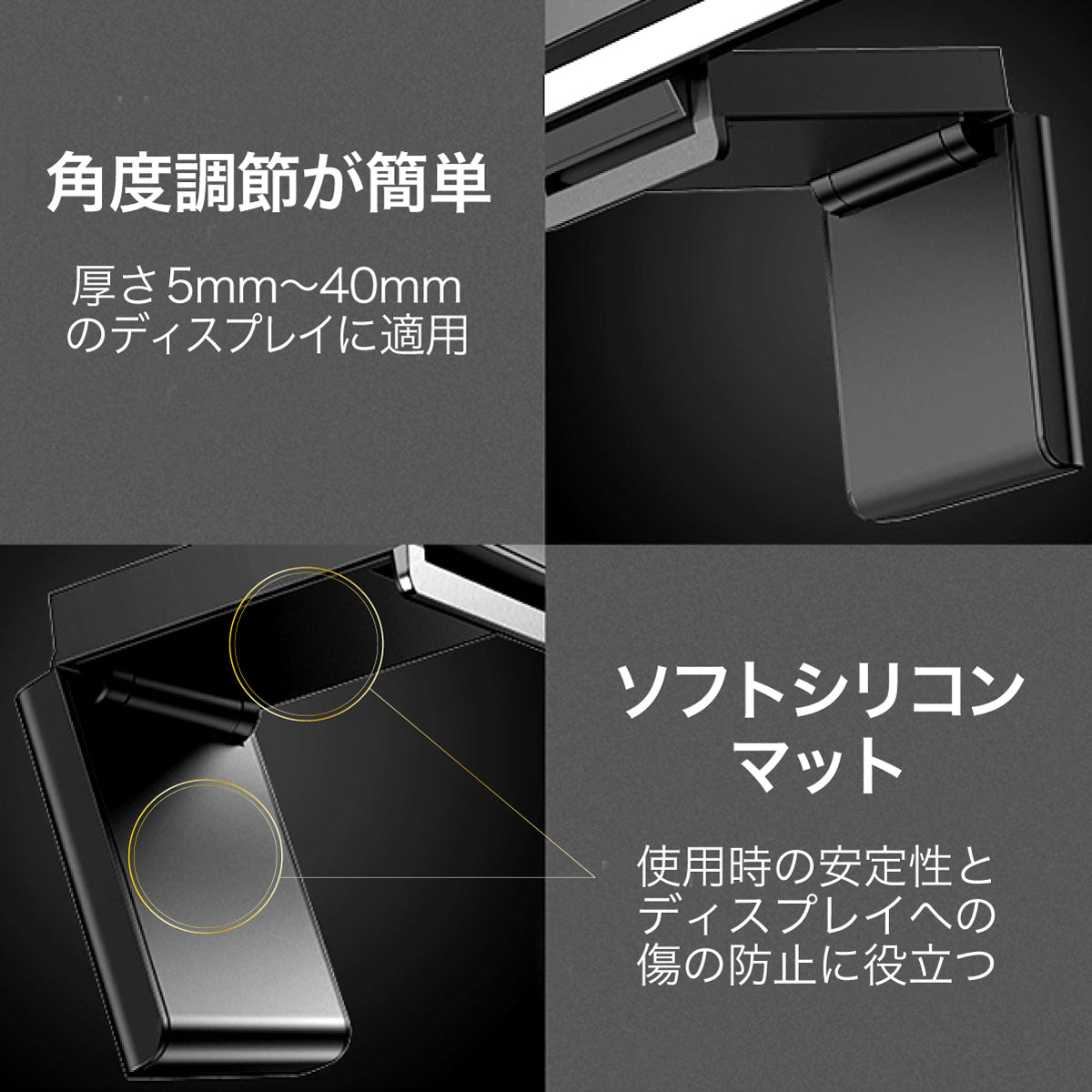 【5人シェア買いでお得】PCモニターライト SY-143