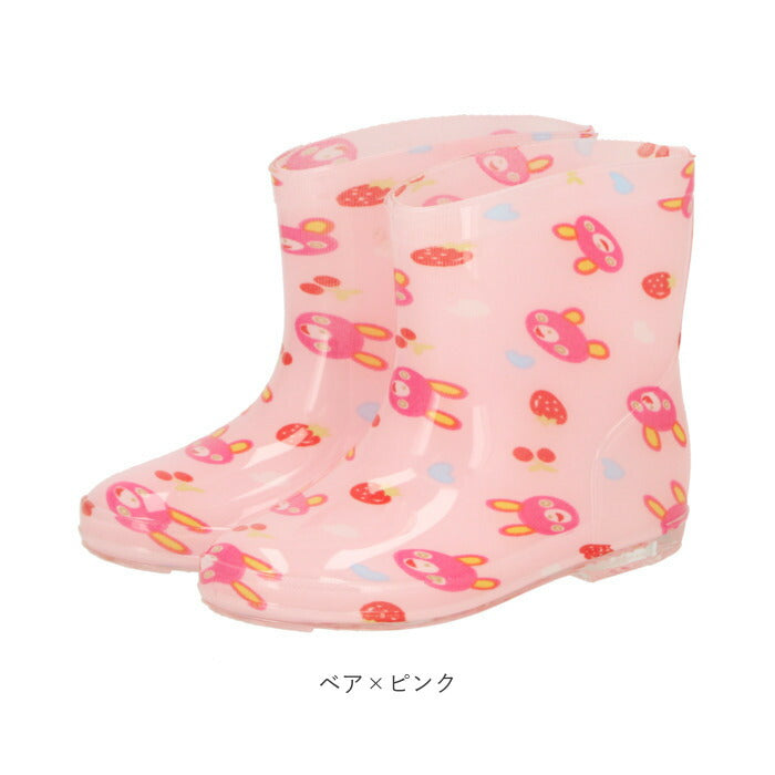 【カー×ブルー×イエロー・19センチ】 レインブーツ キッズ 通販 女の子 長靴 おしゃれ かわいい 登園 通学 保育園 幼稚園 小学生 女児 レインシューズ 雨靴 子供 子ども 15 16 17 cm 18 19 センチ レインウェア