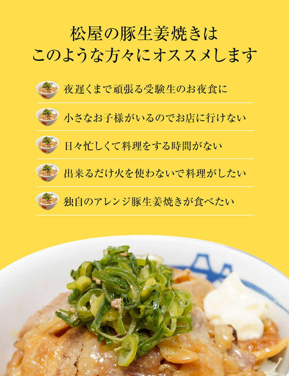 【タイムセール】豚生姜焼10個セット