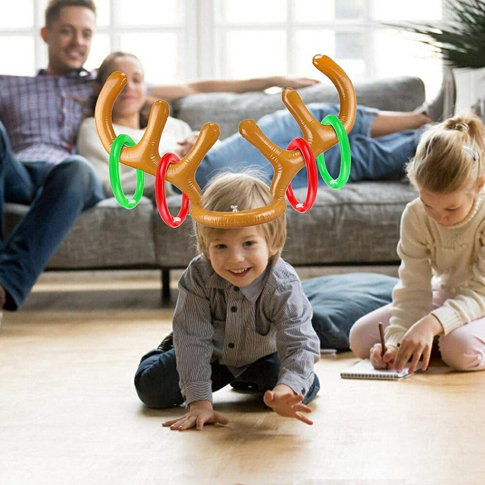 クリスマス　バルーン　おもちゃ　トナカイ　子供　大人　コスプレ　輪投げ クリスマス バルーン おもちゃ トナカイ 子供 大人 コスプレ 輪投げ