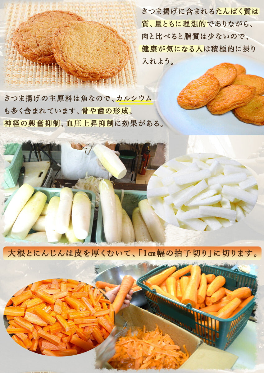 大根とさつま揚げの炊いたん(10パック)