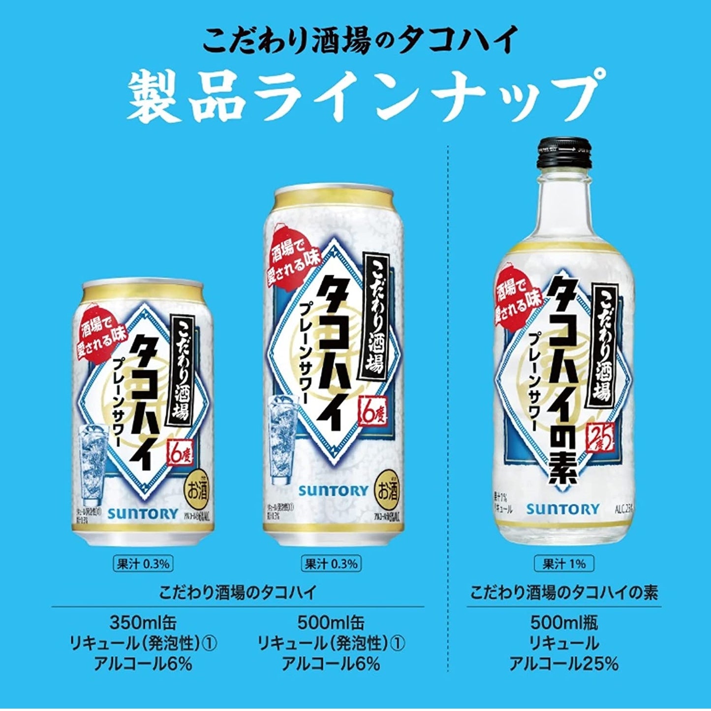 2/25は全品P3倍 【送料無料】【予約】2023/03/07発売商品サントリー こだわり酒場のタコハイの素 500ml×12本【北海道・沖縄県・東北・四国・九州地方は必ず送料がかかります】