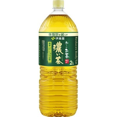 お~いお茶 濃い茶 2000ml×12本【機能性表示食品】