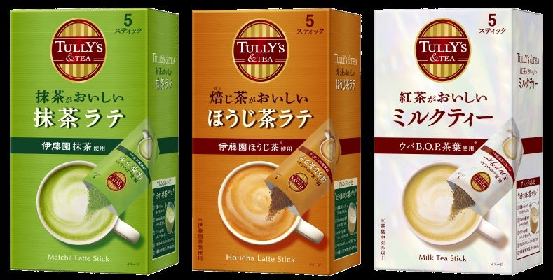 【送料無料】伊藤園 TULLY’S ＆TEA 紅茶がおいしいミルクティ 90g（18g×5本）×10個