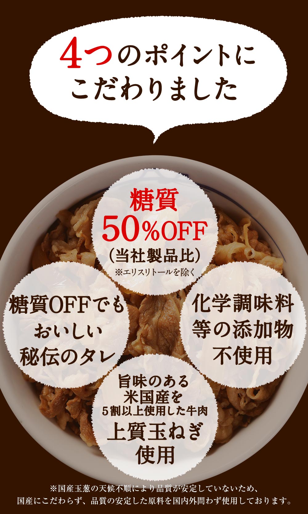 糖質オフ牛めし10個セット