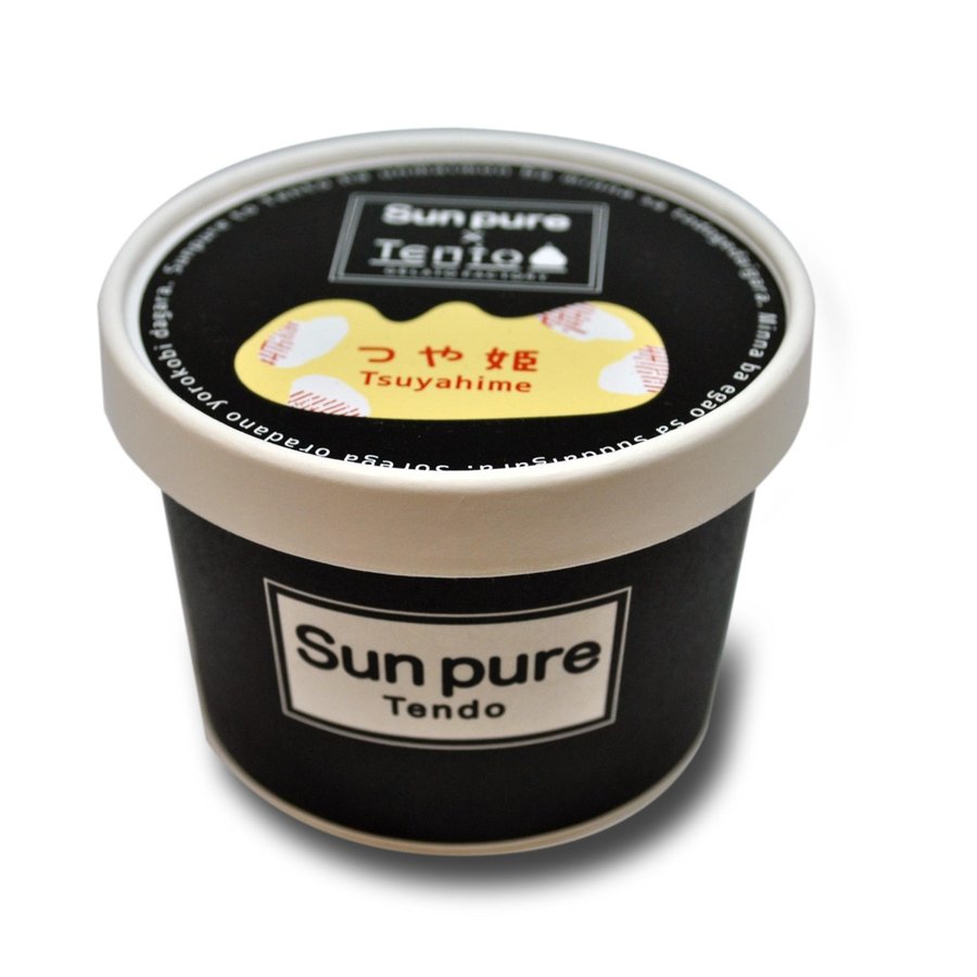 ギフト 食べ比べアイス サンピュアジェラート100ml×8個セット 各種2個　さくらんぼ ラフランス だだちゃ豆 つや姫   送料無料(一部地域別途送料)