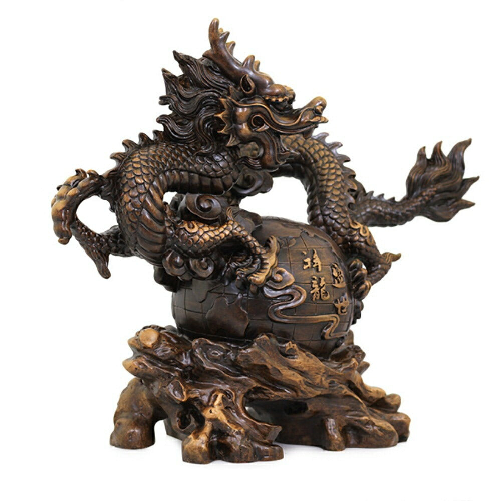 【人気商品】風水 特大 龍 ドラゴン 置物 竜 玄関 龍の飾り 風水グッズ レジン 開運祈願 金運祈願アイテム 龍神 開運 金運 財産運 出世運 恋愛運 幸福 成功 プレゼント 贈り物 開運厄除 祈願成就 金運上昇 開運 運気上昇 インテリア 招財