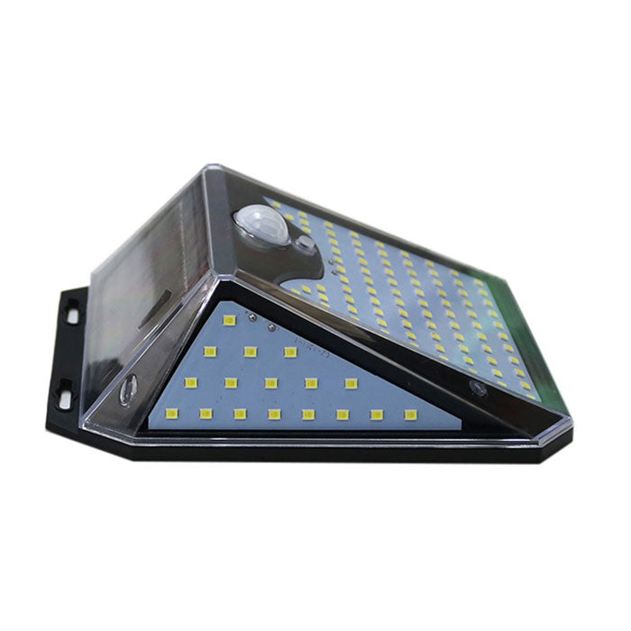 【ブラック】 センサーライト 屋外 ソーラー 通販 led 人感 防犯 ライト 太陽光 照明 自動点灯 防雨形 玄関 ガレージ 壁掛け 壁面 明るい モーションセンサー トレードワン