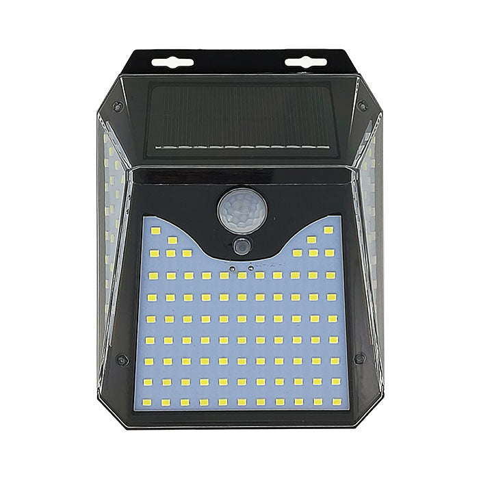 【ブラック】 センサーライト 屋外 ソーラー 通販 led 人感 防犯 ライト 太陽光 照明 自動点灯 防雨形 玄関 ガレージ 壁掛け 壁面 明るい モーションセンサー トレードワン