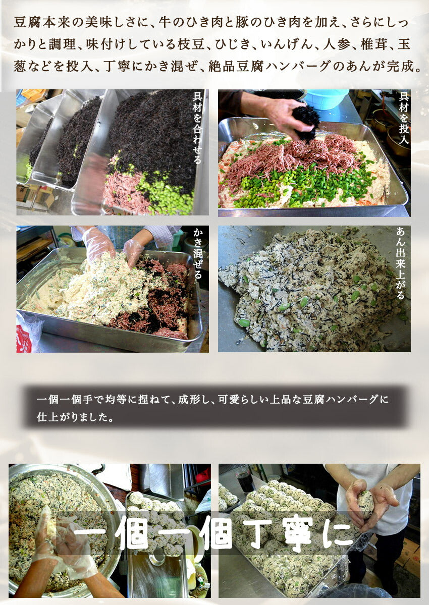 豆腐ハンバーグ(10パック)