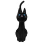 【ME99.クロ】 トイレブラシ かわいい 通販 おしゃれ コンパクト ポット セット 収納 トイレ掃除 ブラシ 猫グッズ 雑貨 ネコ ねこ ケースセット 掃除用品 猫雑貨 黒猫 ねこのしっぽの物語