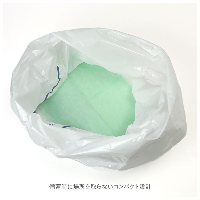【ホワイト・非常用トイレ】 非常用トイレ 20枚 通販 防災グッズ ラピタ トイレONE 簡易トイレ 災害用トイレ 緊急トイレ 携帯トイレ 非常用 凝固剤 不要 トイレ 災害 防災 渋滞 車 キャンプ 登山 避難グッズ 防災用品