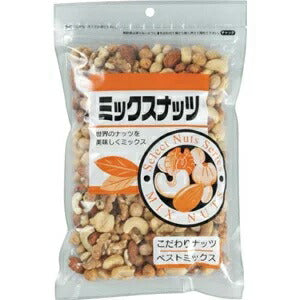 【送料無料】【化学調味料不使用 無添加】富永貿易 ミックスナッツ 330g×10個