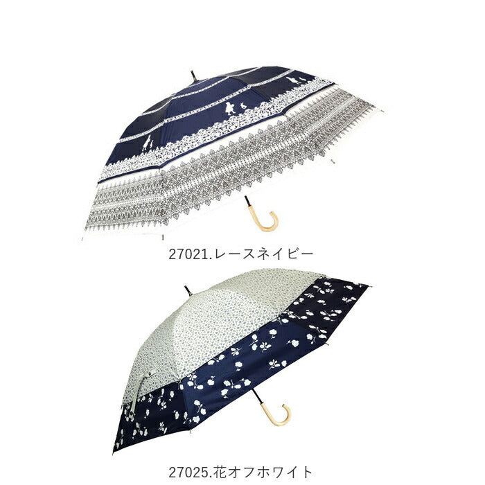 【27018.ドットベージュ・晴雨兼用傘】 トランスフォーム傘 通販 HYGGE ヒュッゲ 60cm 45cm 耐風 手開き UVカット 99.99% 遮光率99.99% 遮熱 日焼け対策 熱中症対策 ショートワイド傘 おしゃれ 大人 かわいい 長傘 雨傘