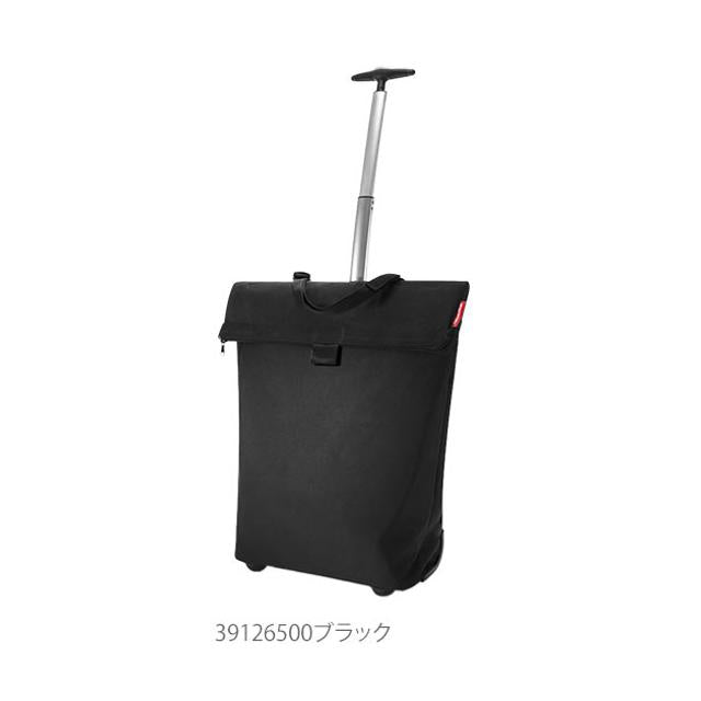 【39126500ブラック・trolley】 ソフトキャリーケース Reisenthel ライゼンタール  通販 trolley M トローリー レディース メンズ 大容量 大きめ ショッピングバッグ ショッピングカート サブバッグ マイバッグ