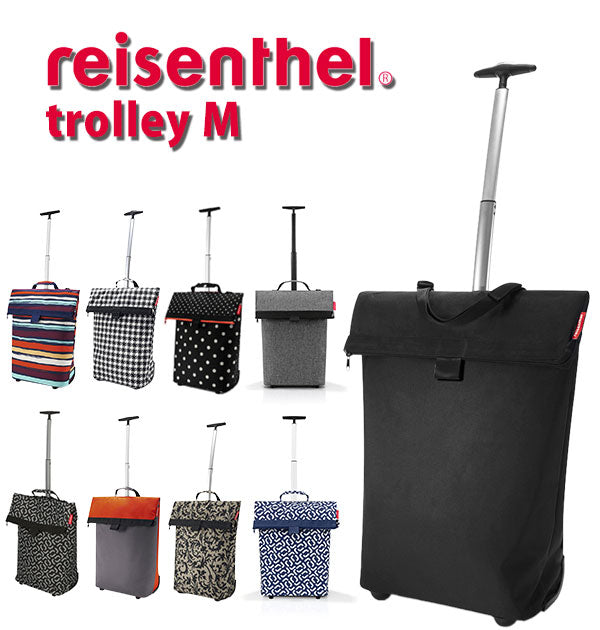 【39126500ブラック・trolley】 ソフトキャリーケース Reisenthel ライゼンタール  通販 trolley M トローリー レディース メンズ 大容量 大きめ ショッピングバッグ ショッピングカート サブバッグ マイバッグ