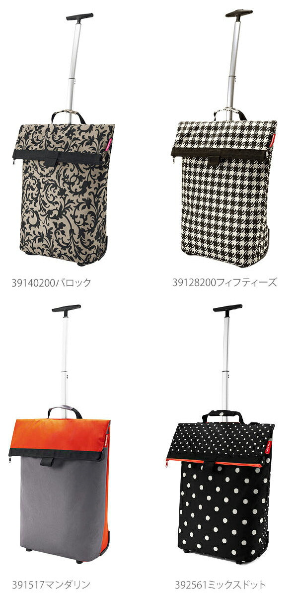 【39126500ブラック・trolley】 ソフトキャリーケース Reisenthel ライゼンタール  通販 trolley M トローリー レディース メンズ 大容量 大きめ ショッピングバッグ ショッピングカート サブバッグ マイバッグ