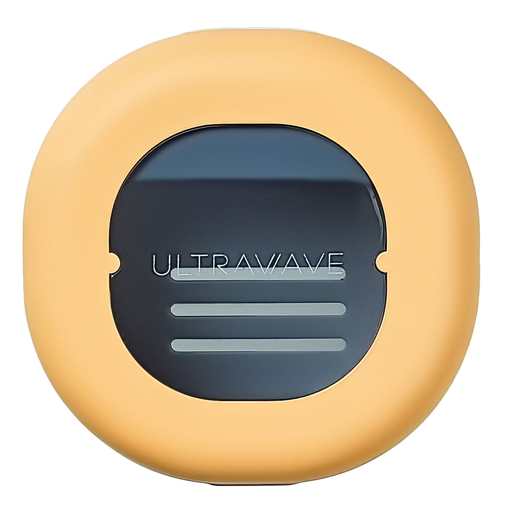 【限定クーポンで20%OFF】ULTRAWAVE 充電式歯ブラシ除菌キャップコンパクト イエロー (MDK-TS00YR)