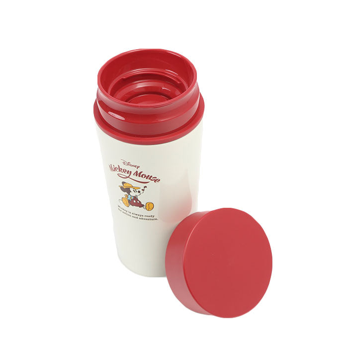 【レッド・タンブラー】 アスベル タンブラー 通販 350ml 保温 保冷 ディズニー 蓋付き おしゃれ 大人 マグボトル カフェマグ ワンタッチ 広口 水筒 注ぎやすい 洗いやすい ステンレスボトル 真空断熱 マイボトル