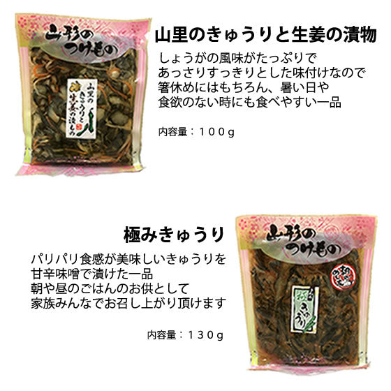 山形 組み合わせ自由 2袋 漬物 お供 ネコポス 送料無料【全国ランキング2位道の駅サンピュアから】