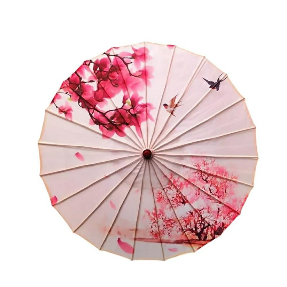 傘 和傘 桜 鳥 晴雨兼用 和風傘 かさ 木製 雨傘 和風 和柄 レディース UVカット SNS 撮影用 アンブレラ ゴシック クラシック 日傘 婦人傘 パラソル クラシカル ゆめかわ 遮光 女性 男性 レトロ 軽量 個性 おしゃれ オシャレ
