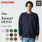 【006.ミックスグレー・Lサイズ】 ユナイテッドアスレ UnitedAthle スウェット メンズ 通販 レディース 長袖 厚手 10.0オンス ルームウェア トレーナー 部屋着 カットソー パジャマ あったか ロング ロング丈 シンプル