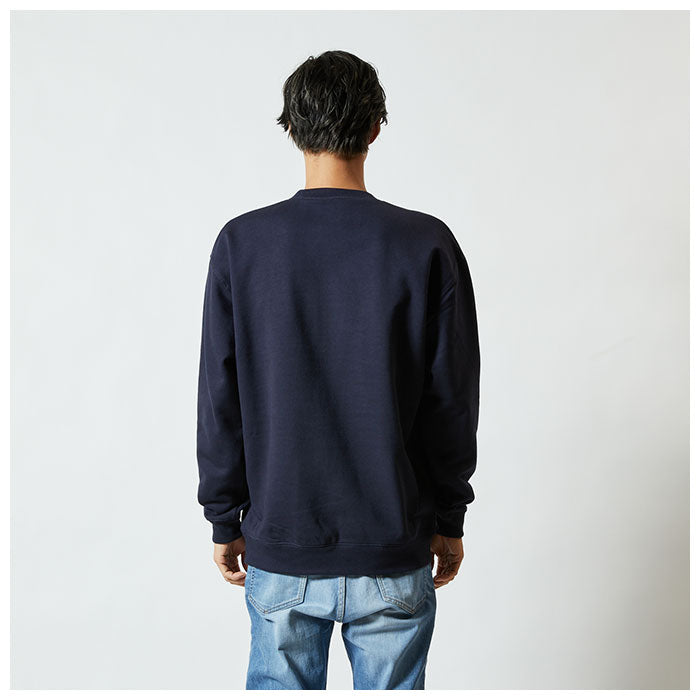 【006.ミックスグレー・Mサイズ】 ユナイテッドアスレ UnitedAthle スウェット メンズ 通販 レディース 長袖 厚手 10.0オンス ルームウェア トレーナー 部屋着 カットソー パジャマ あったか ロング ロング丈 シンプル