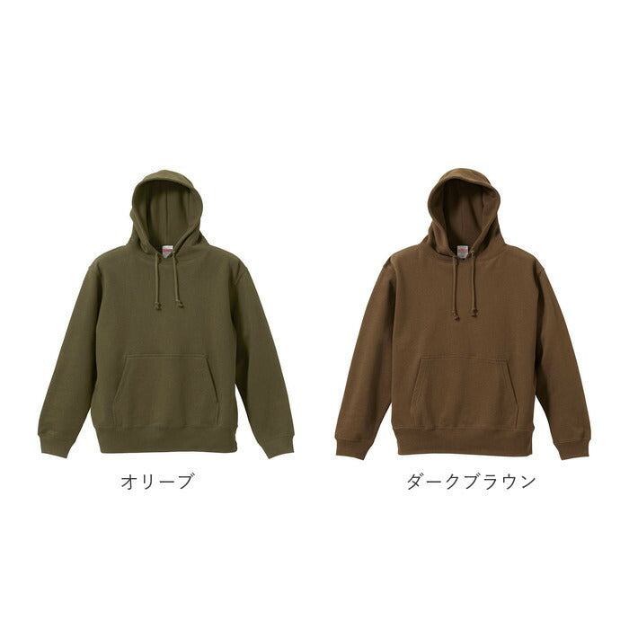 【チャコール・XLサイズ】 パーカー 無地 通販 メンズ レディース ブランド ユナイテッドアスレ 10.0オンス united athle 521401 スウェット プルオーバー おしゃれ パイル 綿 黒 白 グレー 大きいサイズ
