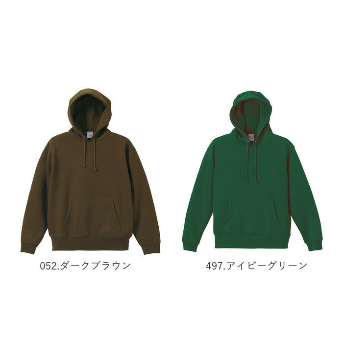 【002.ブラック・XXLサイズ】 ユナイテッドアスレ パーカー 通販 スウェット トレーナー プルオーバー 裏起毛 メンズ レディース 10.0oz 10.0オンス United Athle 5618-01 シンプル 無地 ビッグシルエット