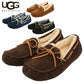 【US9(約27.0cm)・CHE.チェスナット】 30日間交換OK UGG メンズ 通販/正規品 おすすめ レザー 定番 本革 ボア ファー デッキシューズ ローファー アグ OLSEN オルセン モカシン