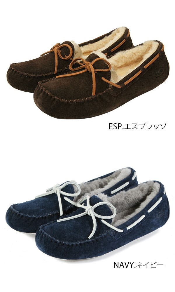 【US10(約28.0cm)・CHE.チェスナット】 30日間交換OK UGG メンズ 通販/正規品 おすすめ レザー 定番 本革 ボア ファー デッキシューズ ローファー アグ OLSEN オルセン モカシン