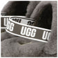 【Black・US4（22.5cm）】 ugg サンダル レディース 通販 FLUFF YEAH SLIDE 1098494K フラッフ イヤー スライド ブランド アグ ファー つっかけ コンフォートサンダル ムートン ふかふか クリスマス プレゼント