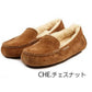【US8(25.0cm)・CHE.チェスナット】 安心の30日交換OK! UGG アンスレー 3312 1106878 スリッポン STYLE 定番 ムートン Ansley 正規品 アグ モカシン
