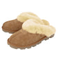【Chestnut・US7（24cm）】 ugg サンダル レディース 通販 COQUETTE 5125 コケット ブランド アグ シープスキン シューズ スリッパ つっかけ ムートン ふかふか クリスマス プレゼント サボ ルームシューズ 冬 靴